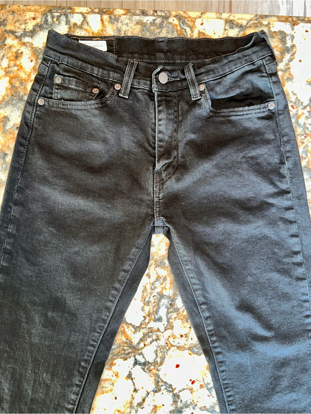 Levi's Men's 505 Slim Straight Jeans W29 L34 - Picture 3 of 5